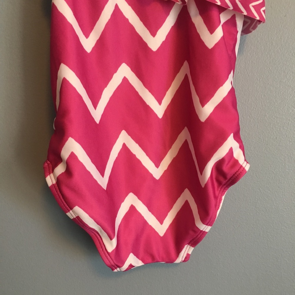 Gymboree Ruffle Shoulder Bathing Suit - Picture 3 of 4